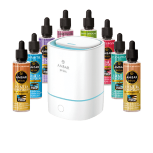 Pack de esencias aromáticas variadas, ideal para crear ambientes únicos y personalizados. Pack Humidificador 2.0 con Esencia
