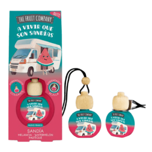 Ambientador de coche colgante con pinza, aroma a sandía, de la marca TFC.