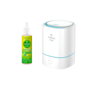 Humidificador Pequeño con Citronela - Diseño compacto, humidifica y repele insectos de forma natural.