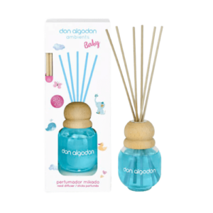 Mikado Baby Don Algodón 60 ml – Ambientador de varillas con aroma suave y relajante.