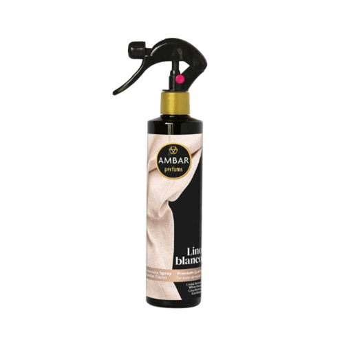 Spray Aire Limpio 280ml - AMBAR PERFUMS - Fragancia fresca y limpia para tejidos y espacios.