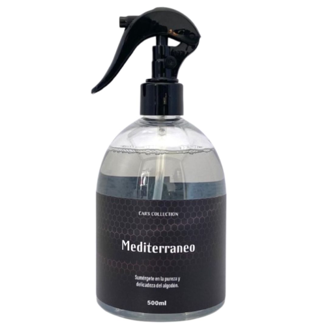 cars-collection-500ml-mediterraneo Ambientador Mediterráneo de la colección Cars, en formato de 500 ml, con diseño elegante y aroma fresco y relajante