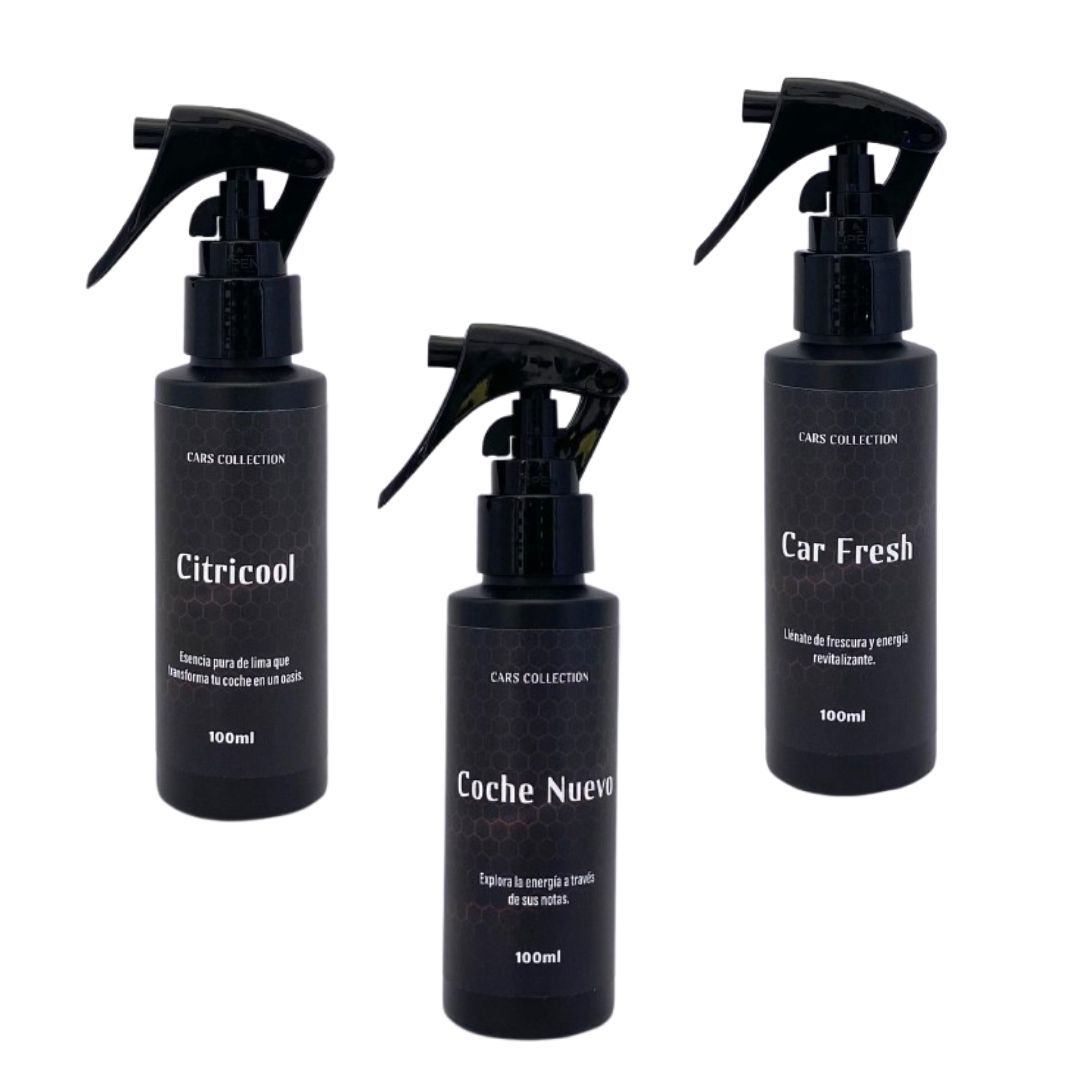 pack-ambientadores-frescos-cars-collection Pack Cars Collection con ambientadores Citricool, Coche Nuevo y Car Fresh, en frascos de 100 ml