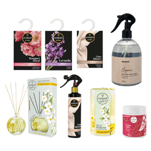 Pack Hogar "Aromas Florales": fragancias elegantes y naturales para llenar tu hogar de frescura y estilo.
