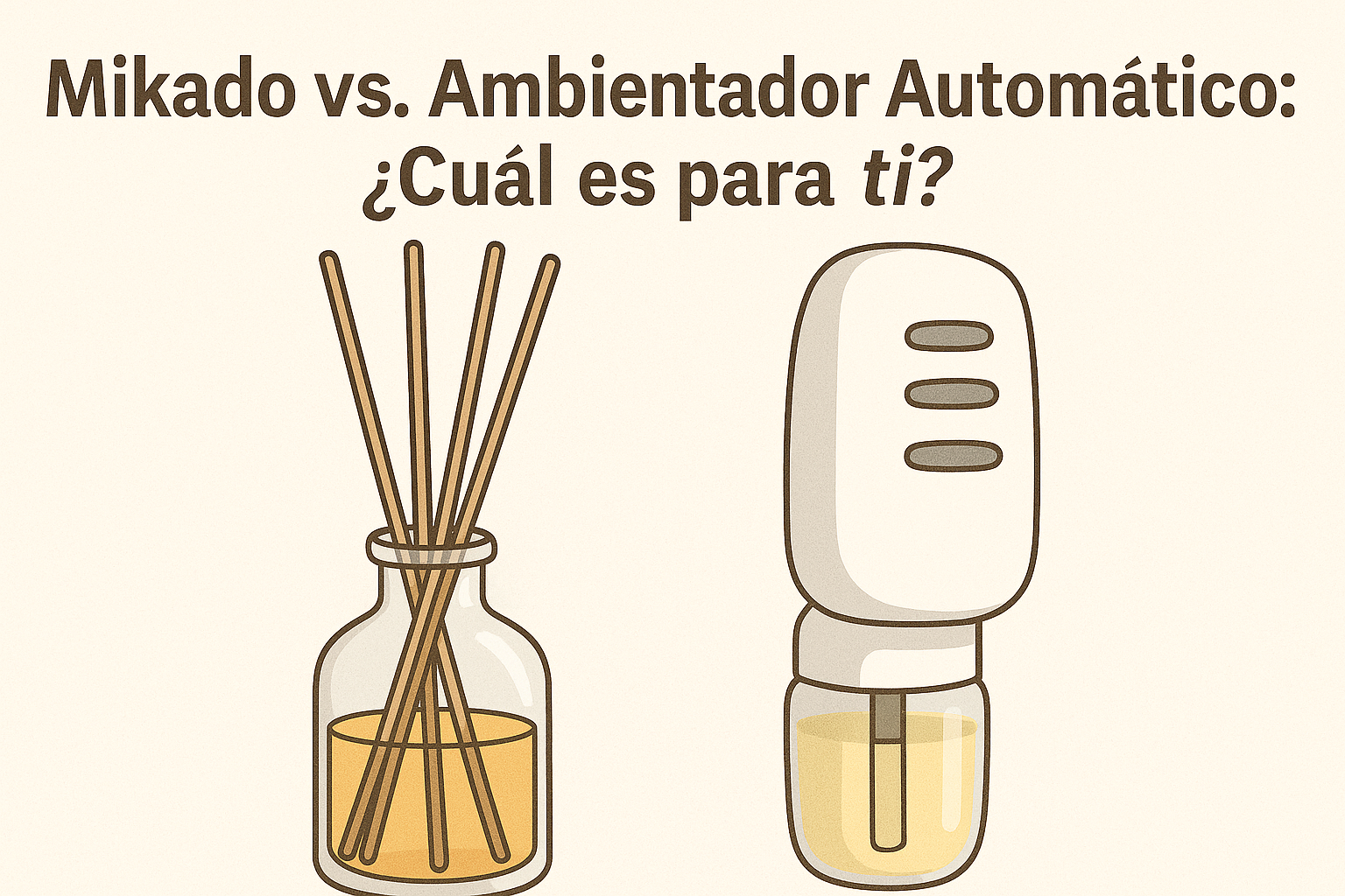 ambientadores eléctricos vs mikados